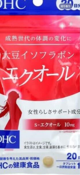 ★最安値★新品★未使用★未開封★DHCエクオール20日分+小林製薬命の30日分×2袋セット★