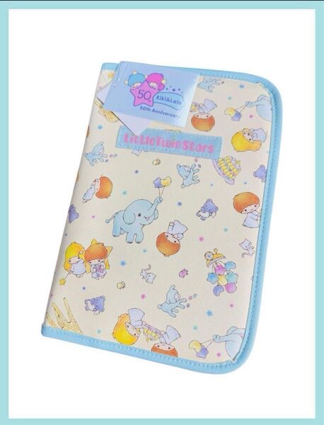 新品*キキララ リトルツインスターズ しまむら Little Twin Stars 50周年 マルチケース ポーチ 日本限定品