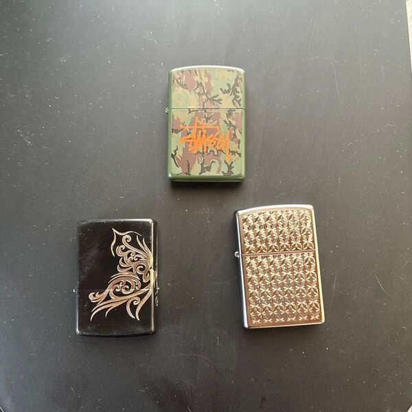 stussy zippo オイルライター ジッポ Zippo 喫煙具 ライター おまけzippo付き