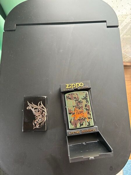 stussy zippo オイルライター ジッポ Zippo 喫煙具 ライター おまけzippo付き
