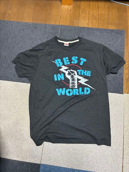WWE スーパースター CMパンク プロレス ブラック XXL メンズ レディース 海外取り寄せ品 日本未発売 Tシャツ 半袖