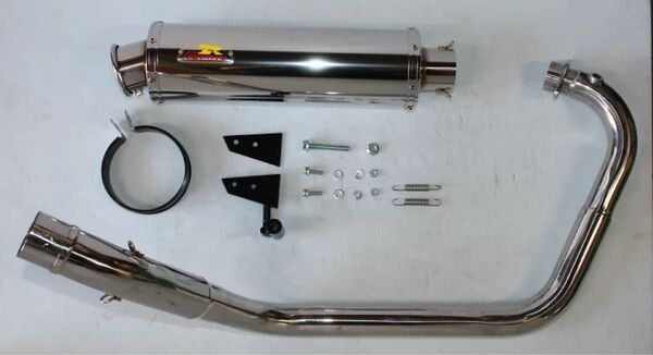 新品 未使用 在庫有平日即日発送 Realize ジクサー150 (8BK-ED131) バイクマフラー 22Racing
