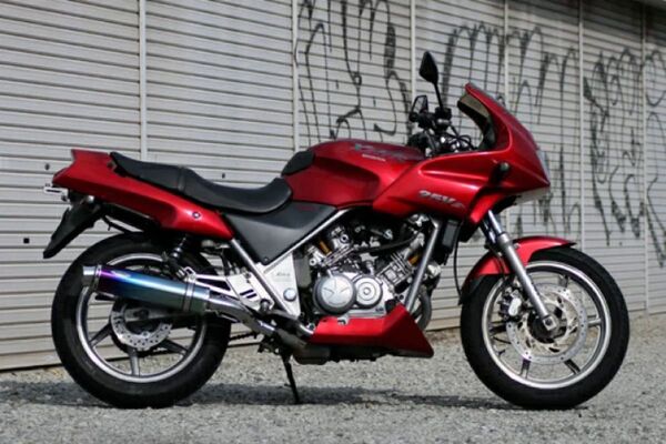 新品 未使用 在庫有平日即日発送 Realize ホンダ ゼルビス バイクマフラー Aria Ti スラッシュ (TypeS)
