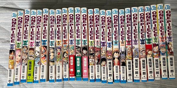 ワンピース 漫画 84〜108巻セット