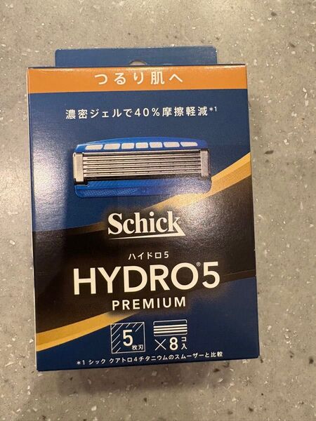 【新品未開封品】Schick HYDRO5 PREMIUM 替刃 8個入り