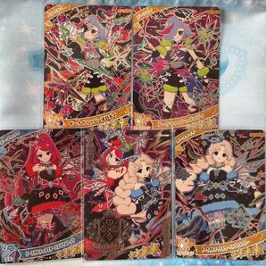 未使用 ひみつのアイプリ ダークカルテットスター バズリウム レッド サクラ ブルー タマキ ウィッシュメロディ チィシークレット