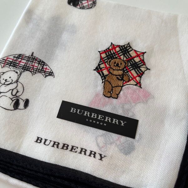 新品 BURBERRY バーバリー ハンカチ