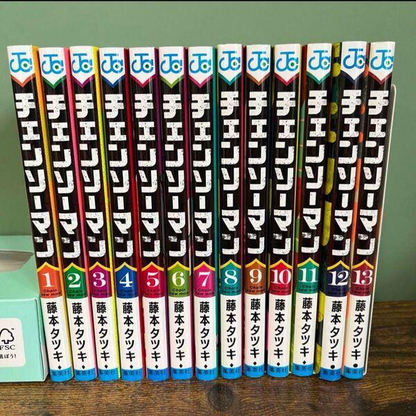 【美品】チェンソーマン 1~13巻 まとめ売り 藤本タツキ コミック 漫画 マンガ アニメ 原作 anime 本 集英社
