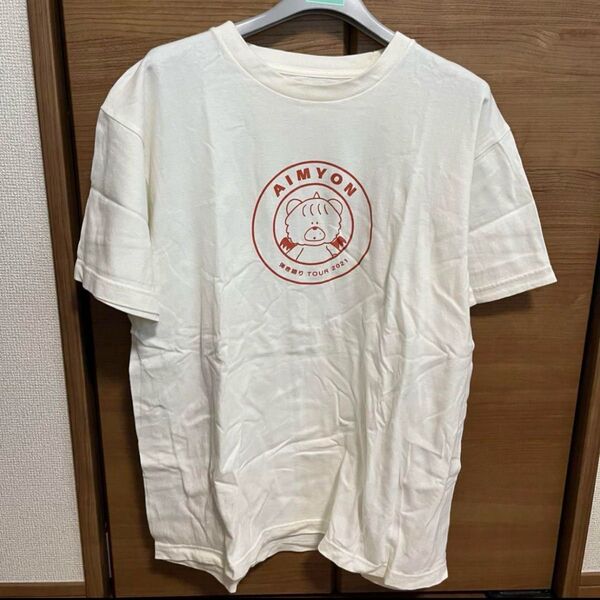 あいみょん 傷と悪魔と恋をした! 弾き語りツアー ライブTシャツ Tシャツ レア ライブグッズ くま あくま 白 赤 AIMYON