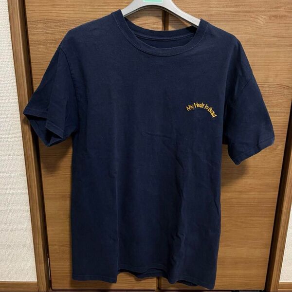 My hair is bad マイヘアイズバッド マイヘア ライブ Tシャツ 半袖 グッズ ネイビー 紺色 ライブグッズ Lサイズ