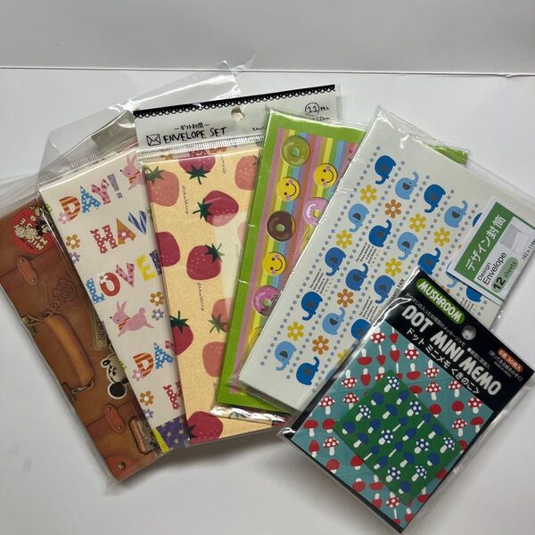 ギフト封筒とミニレター まとめ売り
