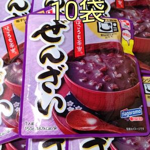 はごろもフーズ はごろも茶寮 ぜんざい 10袋