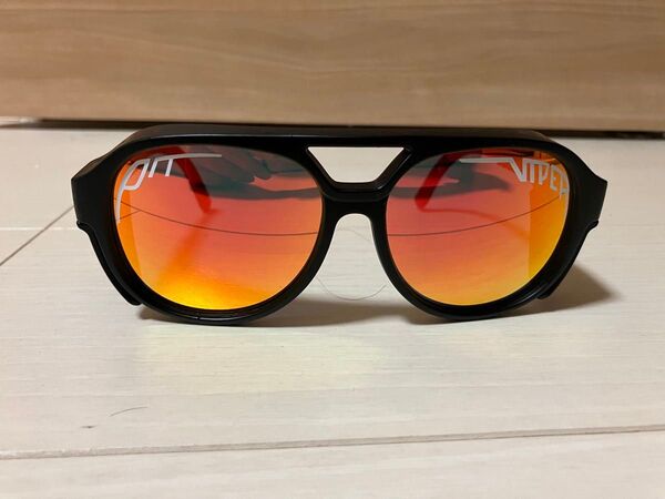 Pit Viper ピットバイパー ティアドロップ サングラス オレンジ