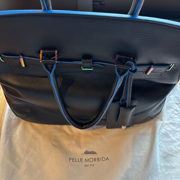 PELLE MORBIDA ペッレモルビダ コペンハーゲンフラップボストンバッグ