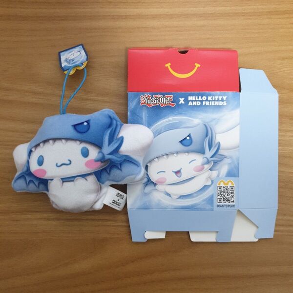 マクドナルド 遊戯王 サンリオ シナモロール ぬいぐるみ 韓国