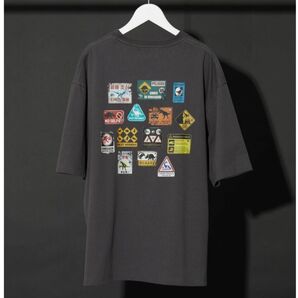 アメリカンホリック ピクトグラム Tシャツ ジュラシックワールド イラスト ヴィンテージ 古着 オーバーサイズ