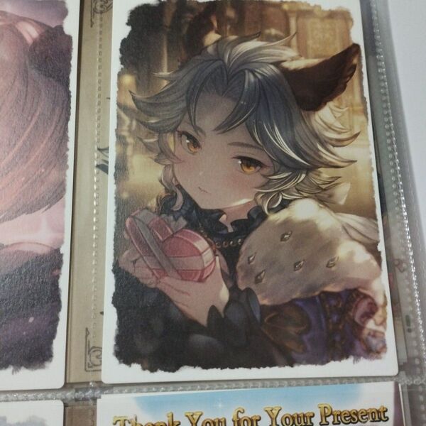グラブル バレンタイン 返礼品 セルエル 幼少期 2021年 イラストカード メッセージカード グランブルーファンタジー お返し