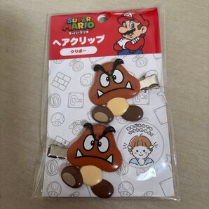 ヘアピン ヘアクリップ クリボー 任天堂 マリオ