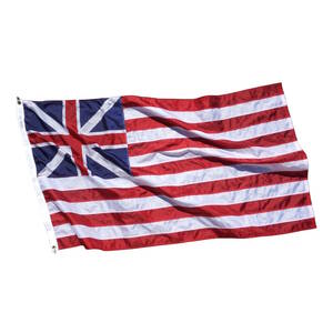 USA製 ANNIN&CO. グランドユニオンフラッグ イギリス領北アメリカ植民地旗 H85cm×W151cm 星条旗 ユニオンジャック ヴィンテージ 古着