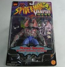 1997 MARVEL SPIDER MAN スパイダーマン VAMPIRE WARS MORBIUS UNBOUND フィギュア・人形 未開封品 マーベル TOY-BIZ ビンテージ _画像2