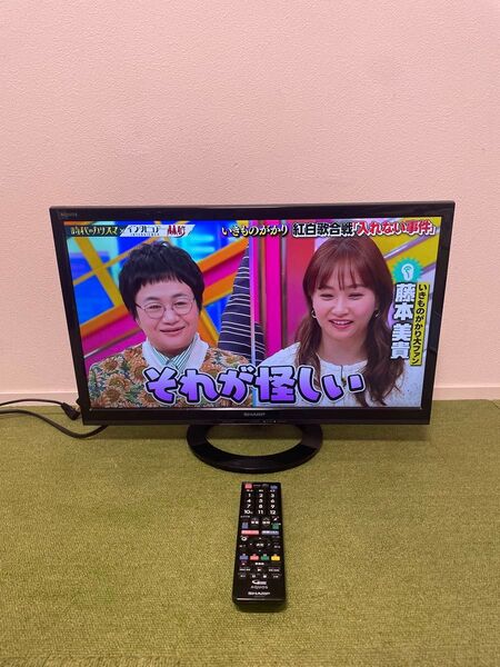 シャープ LED 液晶テレビ LC-22K40 外付けHDD対応 SHARP