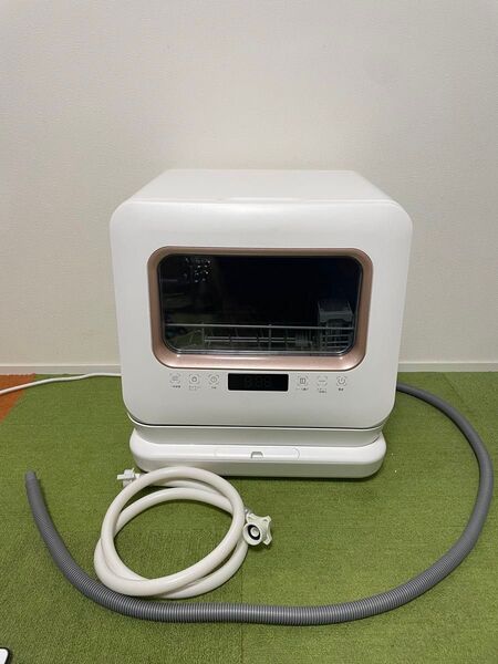 美品 MAXZEN 食器洗い乾燥機 2021年製 食洗機 タンク式 工事不要
