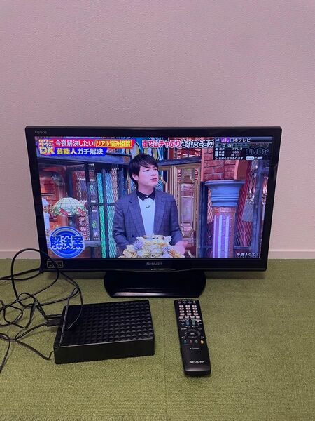 シャープ 液晶テレビ 24V型 4TB HDD(録画用)付き ハイビジョン SHARP AQUOS TV