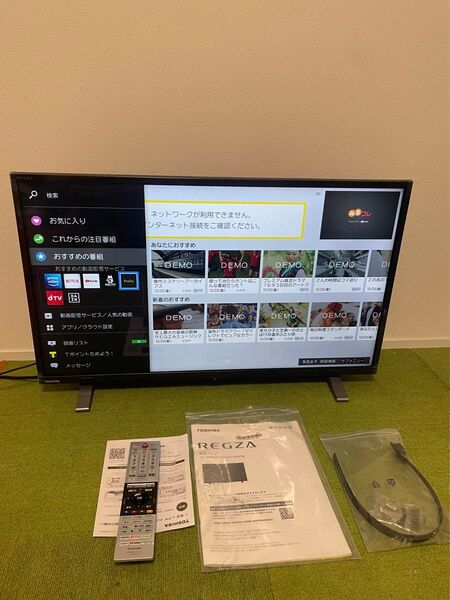 東芝 32V型 液晶テレビ 32V34 REGZA ハイビジョン 2022年製
