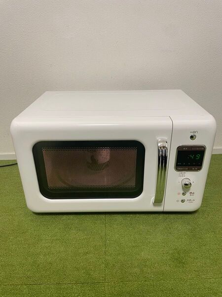 レア★レトロスタイル可愛い電子レンジ 50Hz専用 DM-E25AW