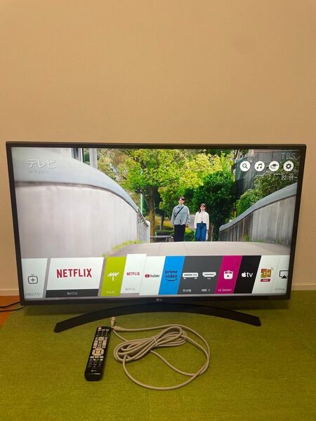 LG 4K液晶テレビ43V型 LG 43UK6300PJF 2018年製