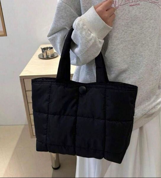 【お買得】 可愛い 大人 キルティング ダウン トートバッグ ハンドバッグ ミニトート BAG バッグ