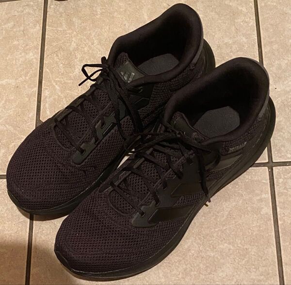adidas アディダス スニーカー レスポンスランナー 28.5m ブラック 中古品