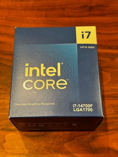 新品Intel Core i7 14700F BOX LGA1700