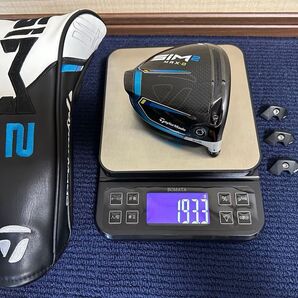 概ね美品 SIM2 Max D 10.5度 (ウェイト3個付)ドライバーヘッド