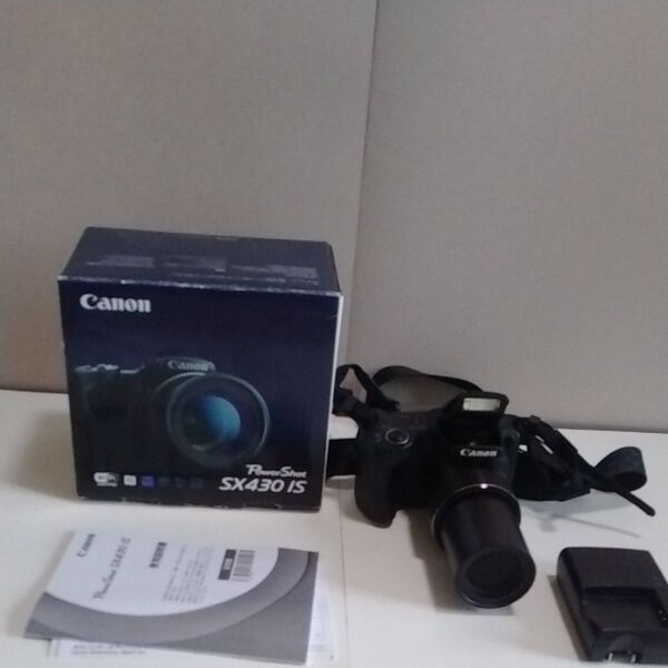 Canon PowerShot SX430 IS デジタルカメラ ブラック 美品