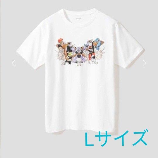 グラニフ Tシャツ ドラゴンボールZ ギニュー特戦隊 Lサイズ ホワイト