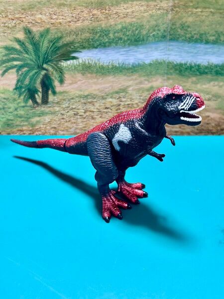 タカラトミーアニア 冒険大陸 アニアキングダム ボルケーノの恐竜セット メタルレッドVer. /ダーク・フレイム