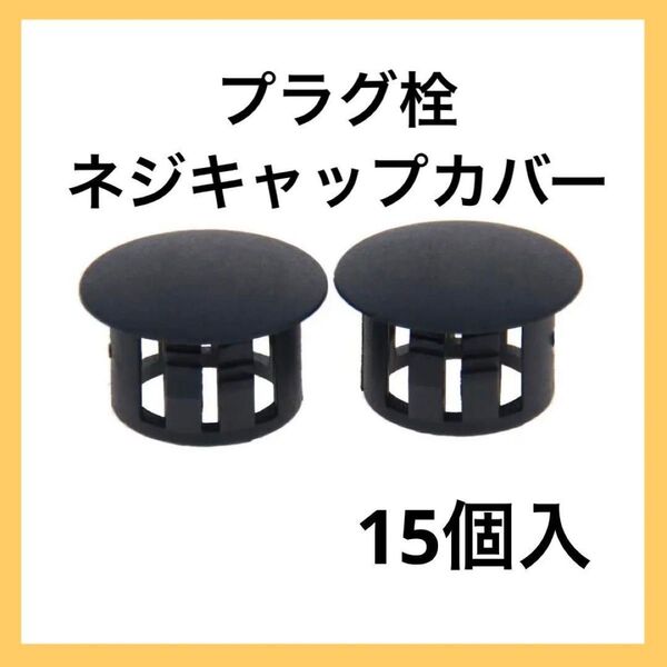 15個入り プラグ栓 ネジキャップカバー チューブ用