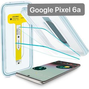 Google Pixel 6a ガラスフィルム 2枚 貼り付けガイド付き