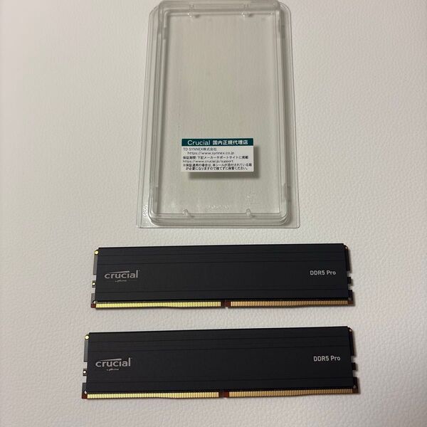 crucial デスクトップ用増設メモリ 64GB(32GBx2枚)DDR5 5600MT/s(PC5-44800) UDIMM