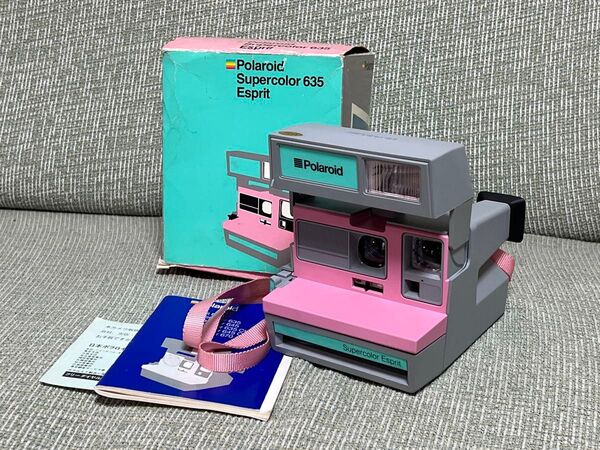【動作確認済】Polaroid ポラロイド スーパーカラー 635 エスプリ