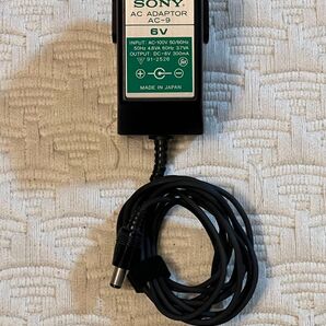 【美品】ソニー ACアダプター 6V スカイセンサー カセットレコーダー
