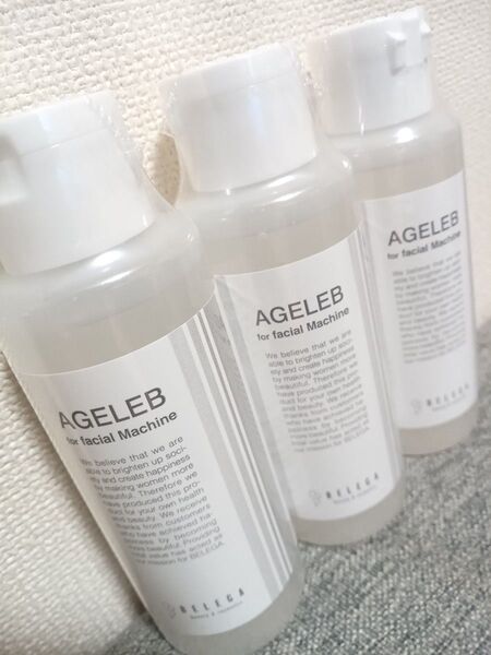 BELEGA AGELEB for フェイシャルマシーン 化粧水 100ml × 3本セット