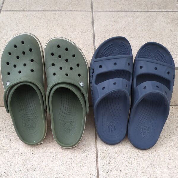 Crocs サンダルとクロックス 2点セット