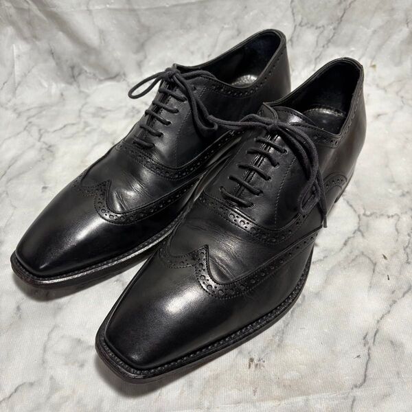 ・Trading Post 5825 イタリア製 ウイングチップ 39.5