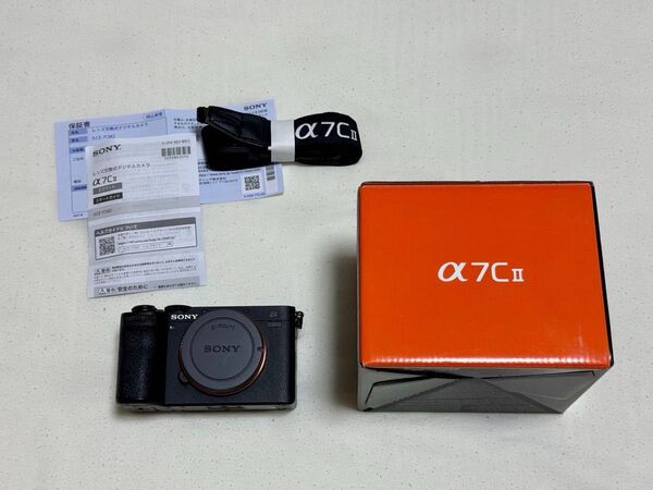 【美品】SONY ソニー α7C II ボディ ILCE-7CM2