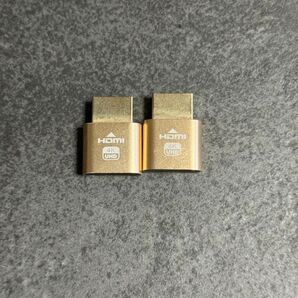 HDMI ダミープラグ 最大 4K UHD対応 高解像度 2個セット