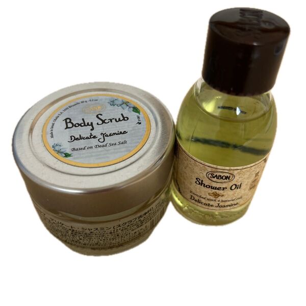 SABON サボン ボディスクラブ シャワーオイル デリケート・ジャスミン ミニサイズ