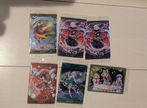 東方 ウエハース カード