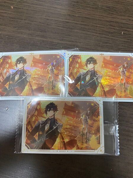 原神 タルタリア 鍾離 ウエハース